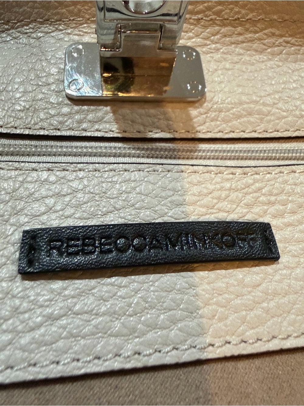 REBECCA MINKOFF Leather Bag with CrossBody Straps EUC - Picture 8 of 10